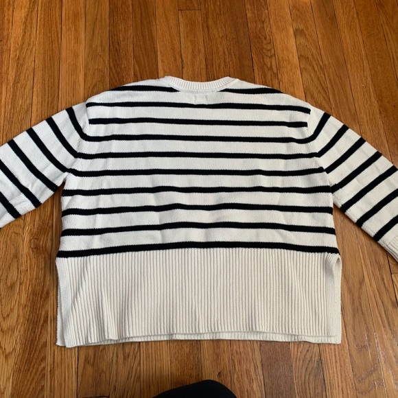 Gap striped oversized sweater nautical Fishermancore 100% cotton - Picture 7 of 8